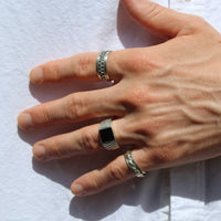 mens sterling silver rings canada, mens signet rings canada