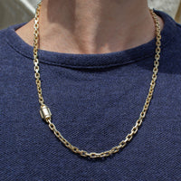 solid cable chain mens toronto, white gold cable chain Toronto, solid gold cable chain Canada