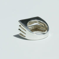 Chunky Texture Ring | Silver