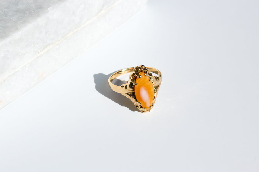 Coral Ring | 10k Gold