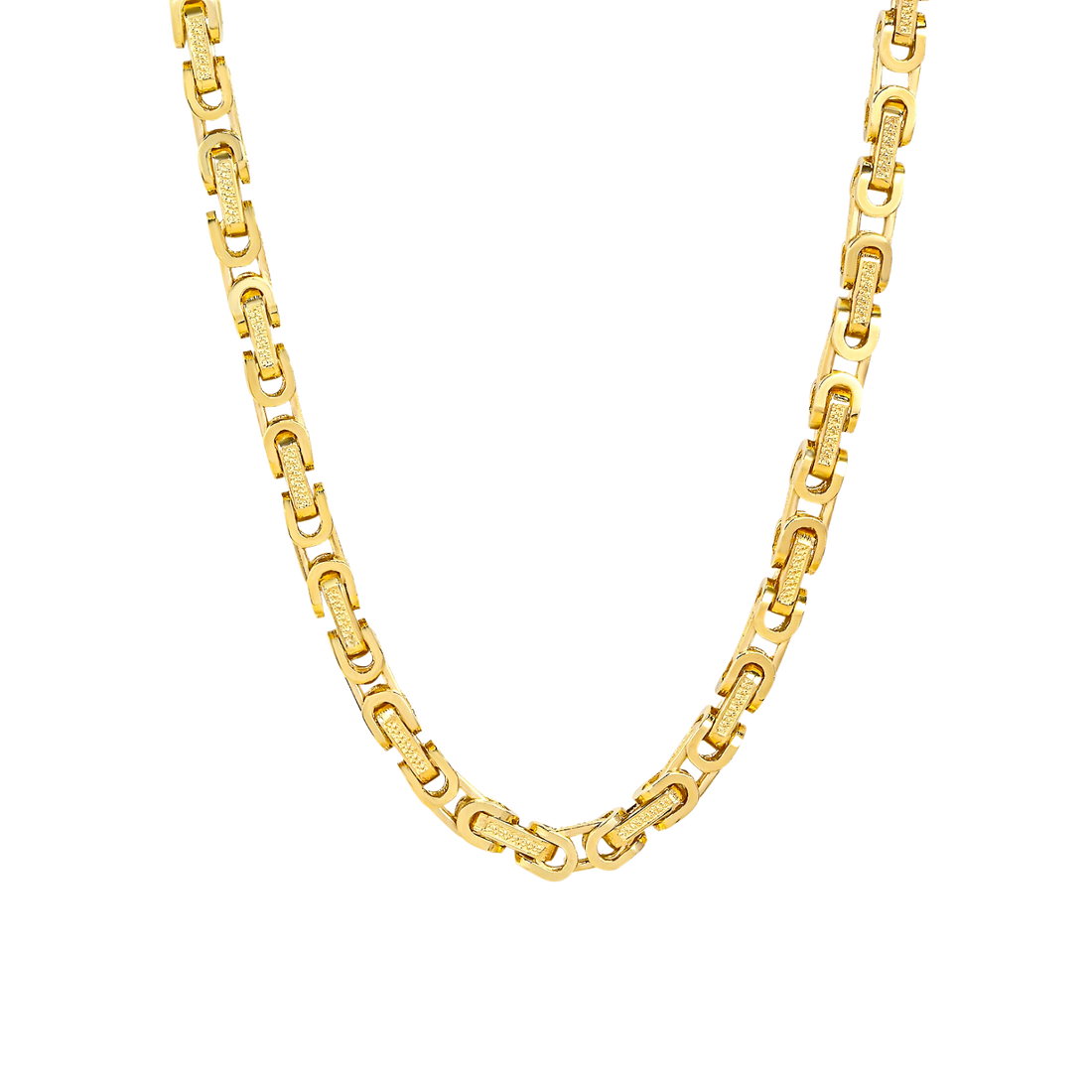 Byzantine Chain Mens Gold Chain Clearance Mens 9ct Gold Byzantine