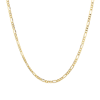 gold figaro chain toronto, 10k gold figaro chain canada