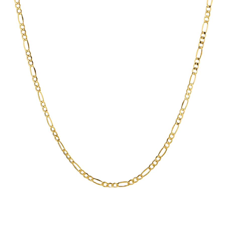 gold figaro chain toronto, 10k gold figaro chain canada