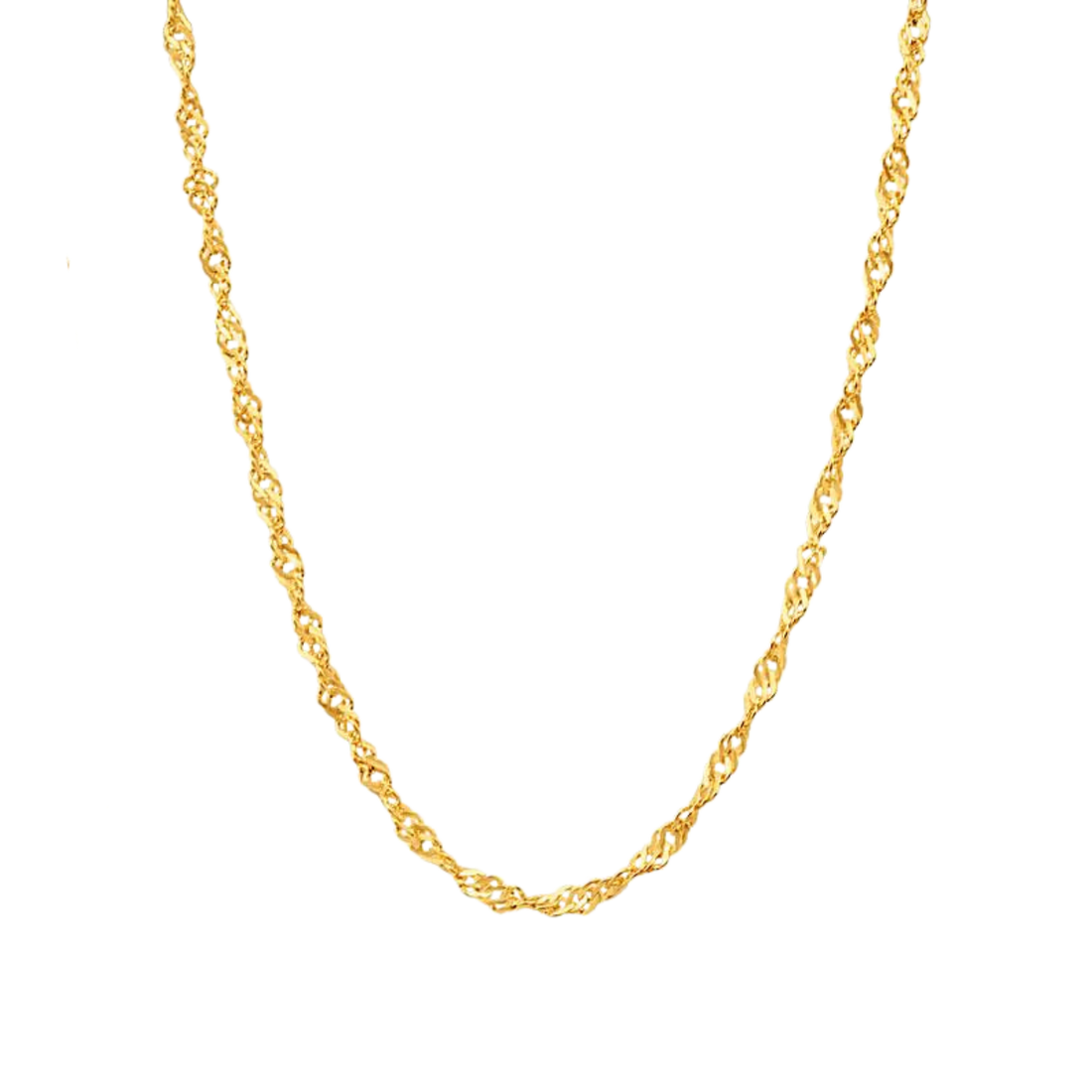 Women's 10k Singapore Chain Toronto Canada 10k gold chain – Misc