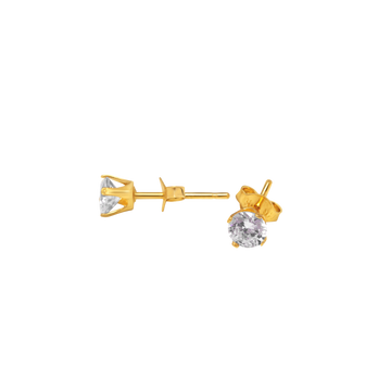 cubic zirconia earrings gold, cubic zirconia earrings canada, stud earrings, minimal earrings, stud earrings