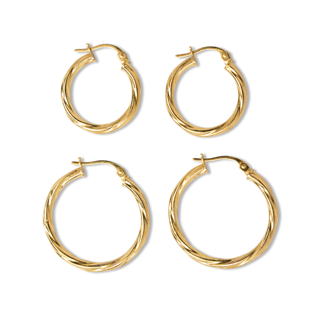 Gold hoop 2025 earrings canada