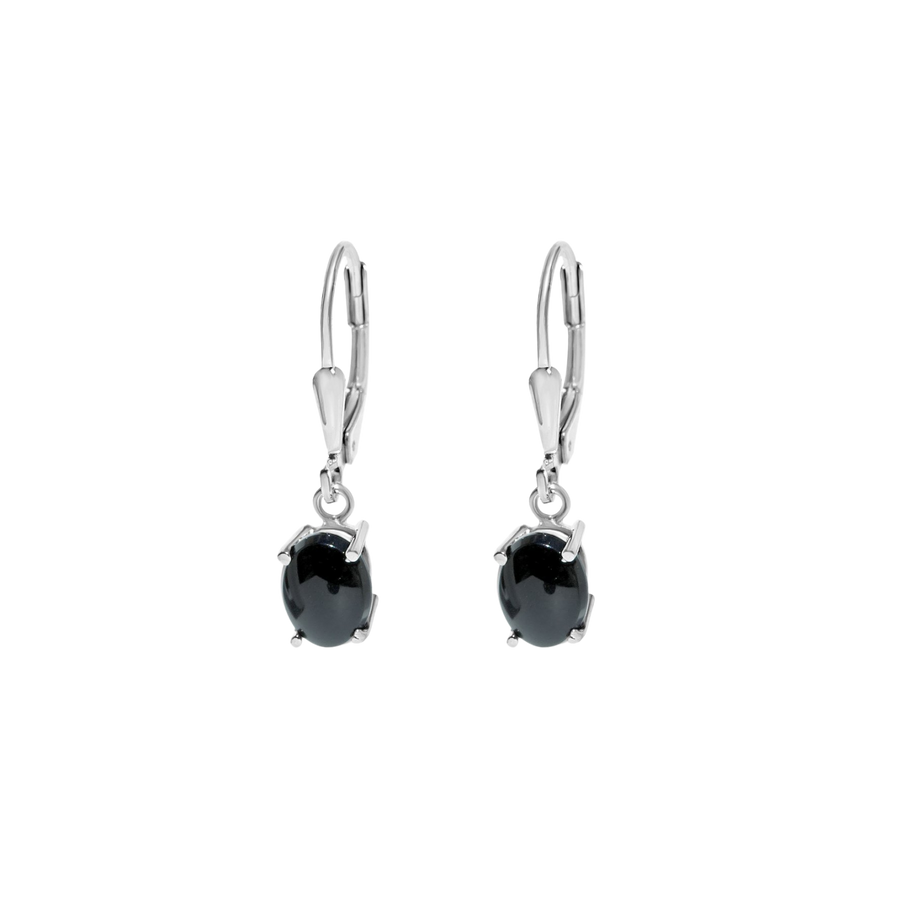 silver onyx earrings canada, dangling onyx earrings, silver dangle onyx earrings canada