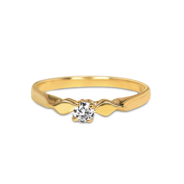 New design gold ring 2025 for girl