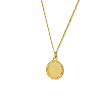 Medallion Pendant | 10k Gold | 16-22"