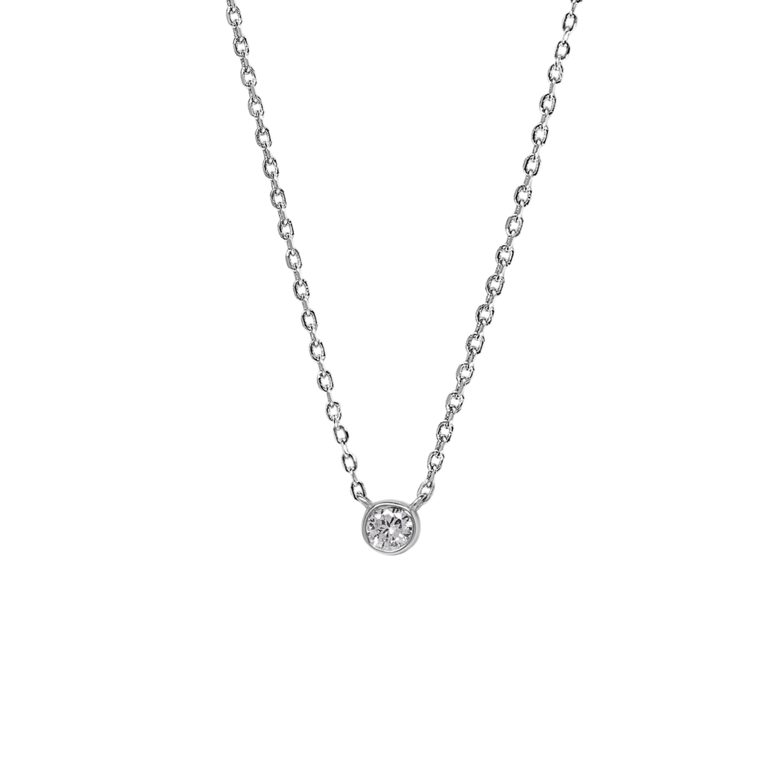 silver pendant choker, cz silver choker toronto, cz silver choker canada, chain choker silver canada, silver necklace womens canada