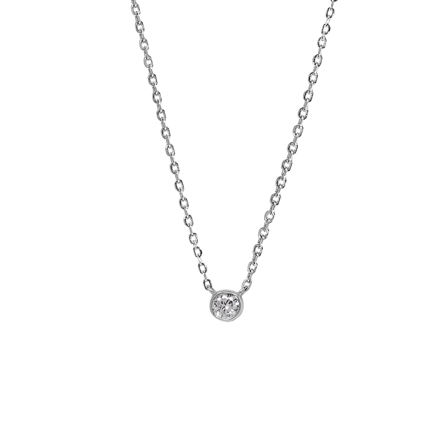 silver pendant choker, cz silver choker toronto, cz silver choker canada, chain choker silver canada, silver necklace womens canada