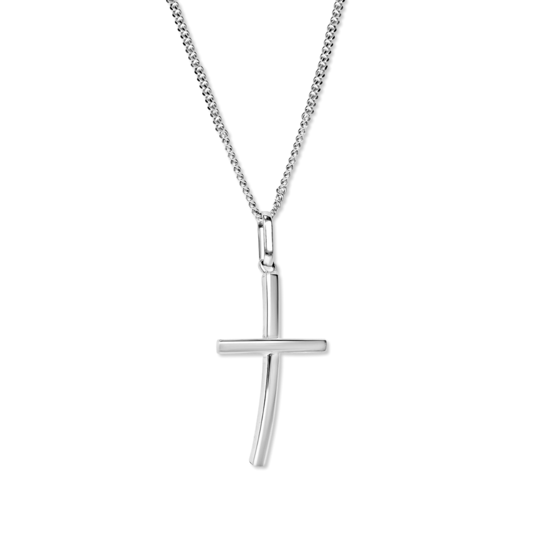 Effy Womens 1/5 CT. T.W. Mined Diamond Sterling Silver Cross Pendant  Necklace | Hamilton Place