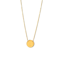 gold pendant necklaces canada, gold initial coin necklace canada