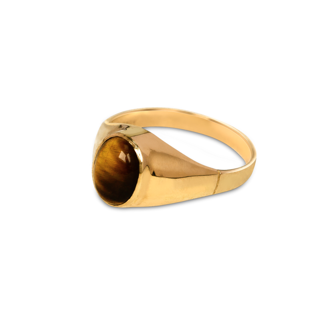 Tiger's Eye Ring | 10k Gold
