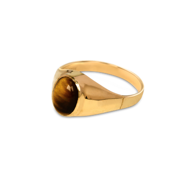 Tiger's Eye Ring | 10k Gold