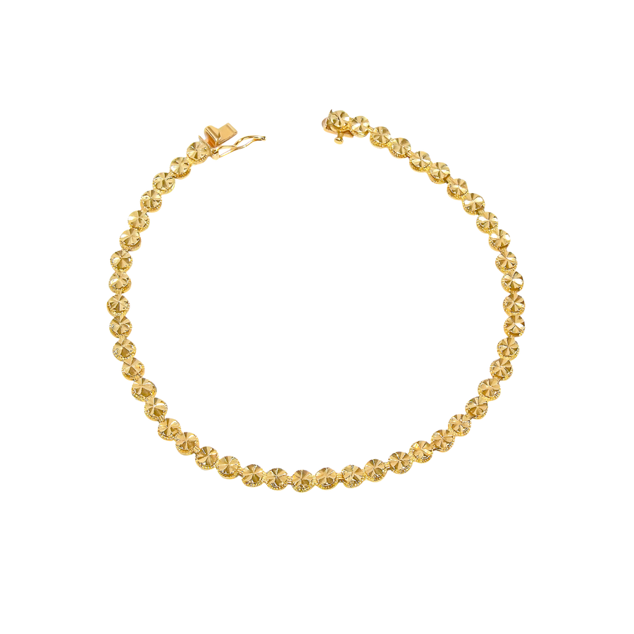 14k gold bracelet canada, 14k gold bead bracelet canada, Simple Everyday Gold Bracelet