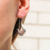 silver woman earrings canada