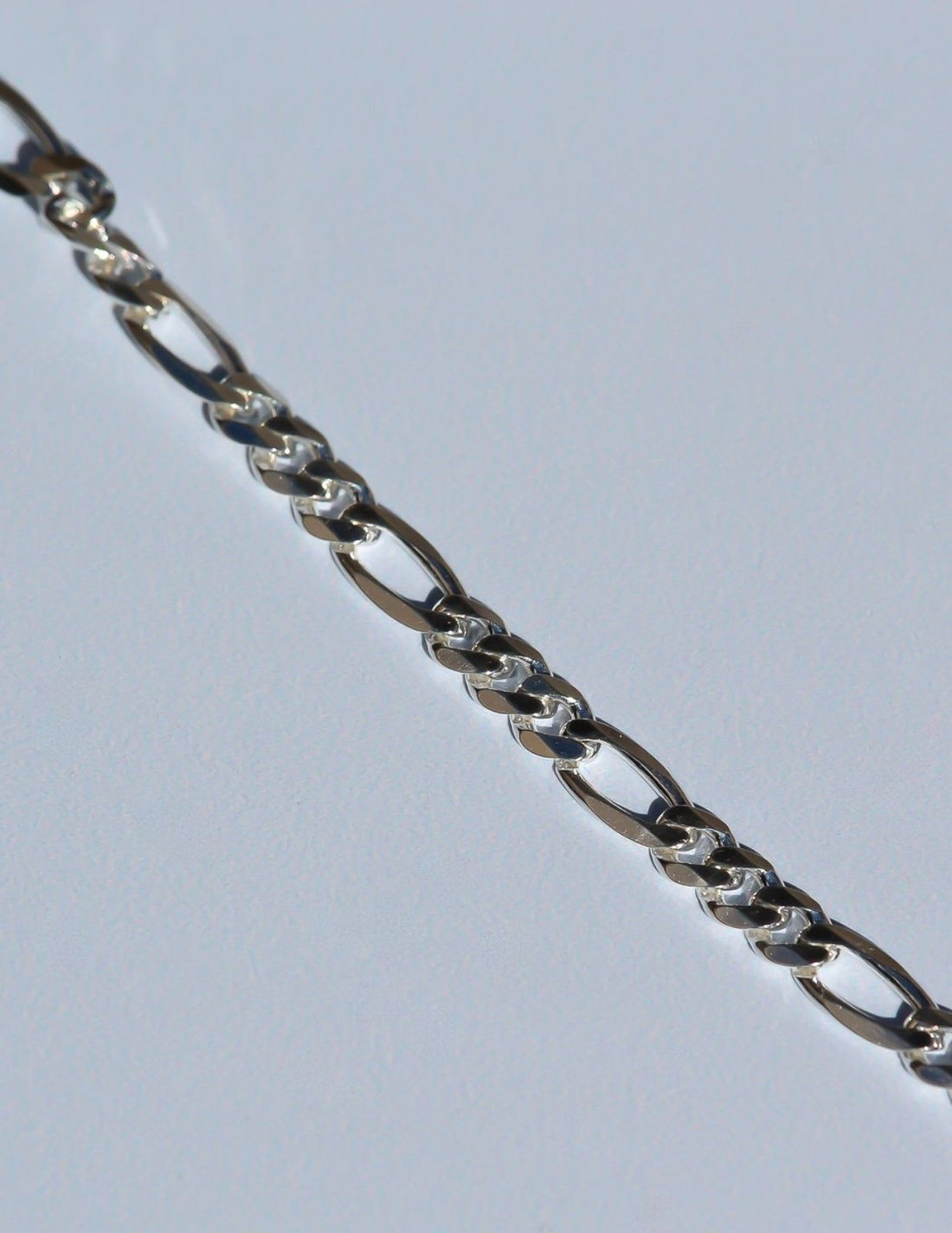 silver figaro link chain toronto, mens sterling silver figaro chain canada
