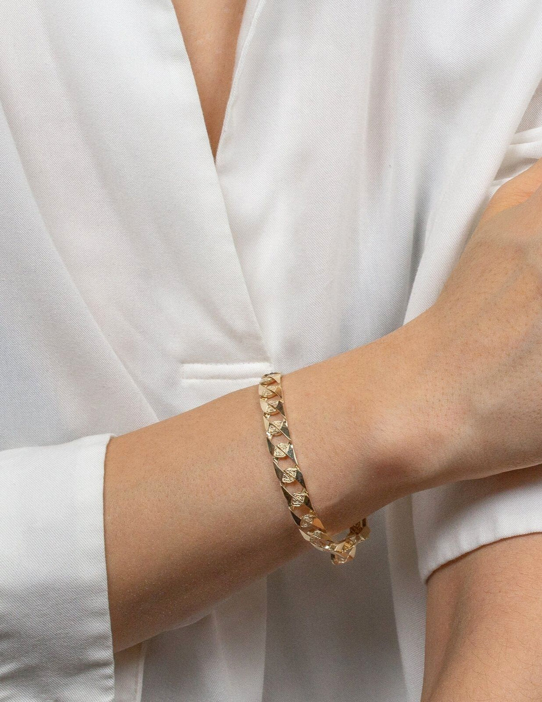 Curb Chain Bracelet 10 14k Yellow White Rose Gold 6.5 8.5 7mm 8.5 10k Yellow Gold